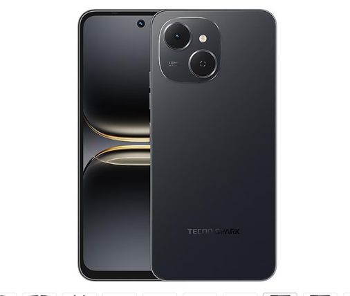 Tecno Spark 40C 128 4 GB (TECNO Türkiye Garantili) Siyah