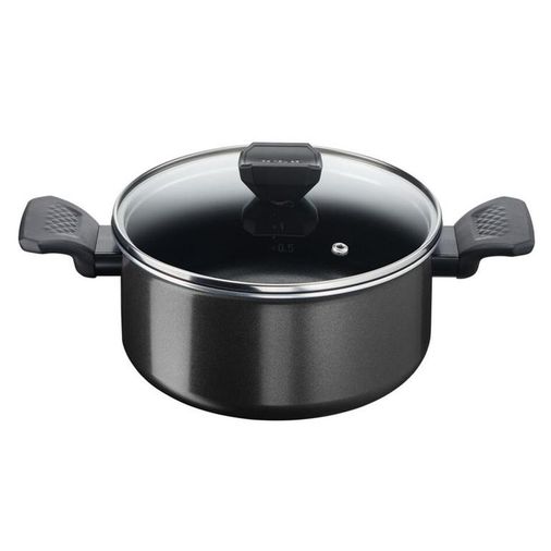 TEFAL 237990 Titanyum 1X Simplyclean Difüzyon Tabanlı Derin Tencere - 24 Cm