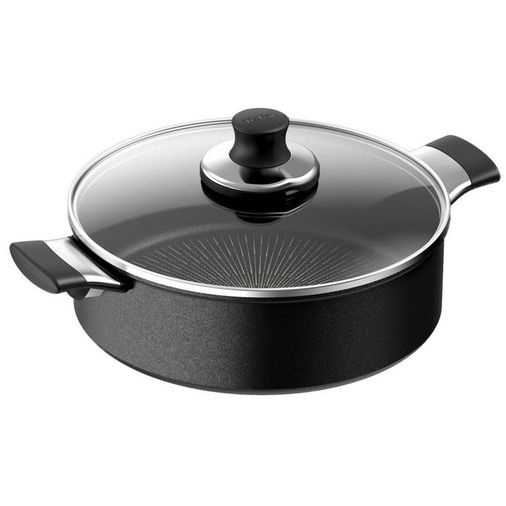 TEFAL 462990i Titanyum 6X Excellence İndüksiyon Tabanlı Kısa Tencere 24Cm