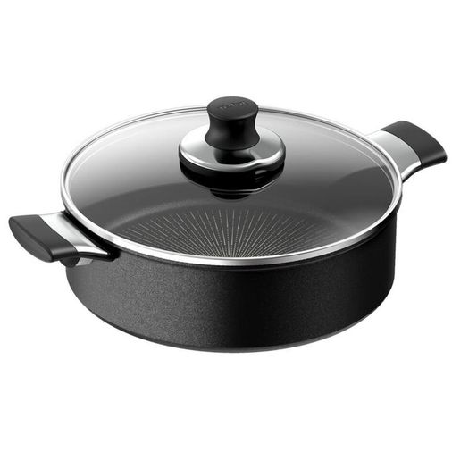 TEFAL 528990q Titanyum 6X Excellence İndüksiyon Tabanlı Kısa Tencere - 28 Cm