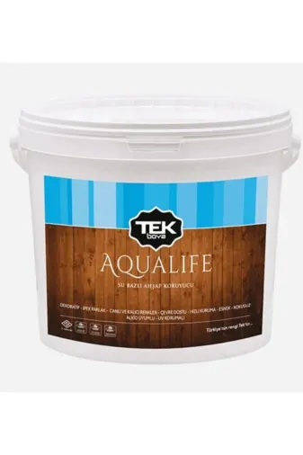 TEK 987654321 Aqualife Ahşap Koruyucu Ceviz 0.75Lt