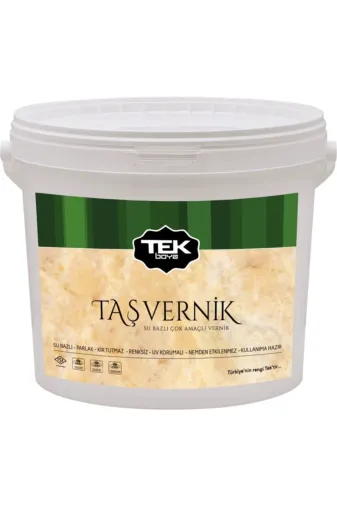 TEK BOYA YAVUZTEKTAS750ML Tek Taş Vernik 750 Ml