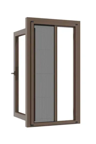 Tekalsin TYCDSMNX0N171295704099763 Plise Pileli Akordion Katlanır Sineklik 90 X 210 Vizon