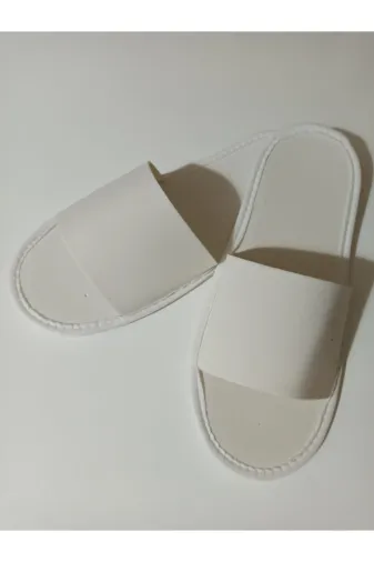 TEKBABY 8987654321002 Tek Kullanımlık Otel Ve Spa Terliği(100 Ad)Eva Veya 100 Gram Tela Kapak