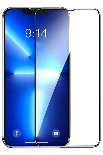 Tekno Dünya 4sda4564as Iphone 13 Pro Max/14 Plus Uyumlu Tam Kapatan Tamperli Cam Ekran Koruyucu Kırılmaz Cam