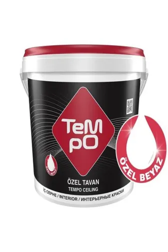 Tempo 1000910667927 Özel Tavan 17.5 Kg Beyaz
