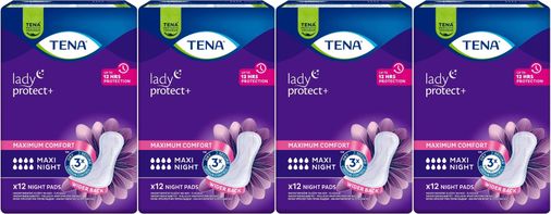 Tena Lady Protect Mesane Pedi Maxi Night Geceye Özel 48 Adet