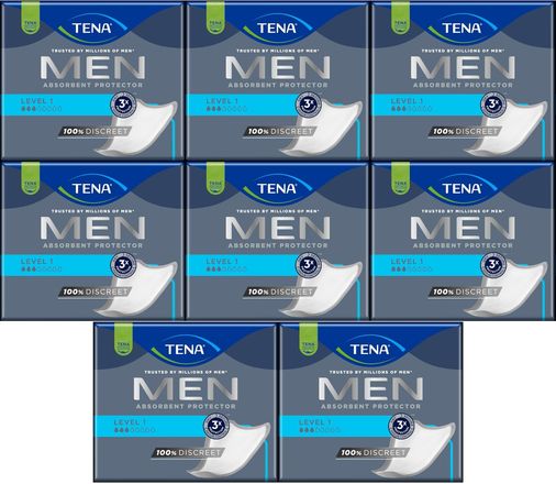 Tena Men Emici Koruma Level 1 Erkek Mesane Pedi 192 Adet
