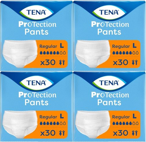 Tena ProTection Pants Regular Emici Külot Yetişkin Bezi L - Büyük - Large 120 Adet