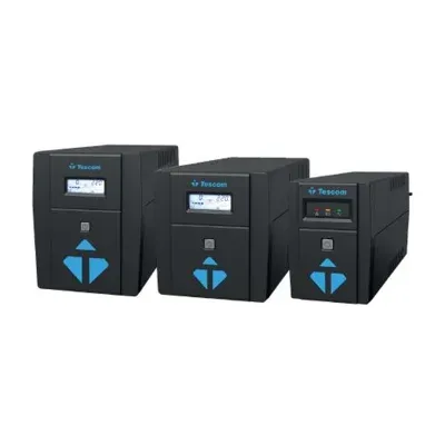 TESCOM LEOAP 1500VA 1F/1F (2X9AH) 5/10DK LCD LINE INTERAKTIF UPS