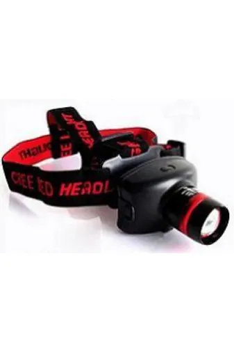 TGROUP zm-02 Zoomlu Kafa Lambası Kırmızı Lazer Ve Flash Özellikli