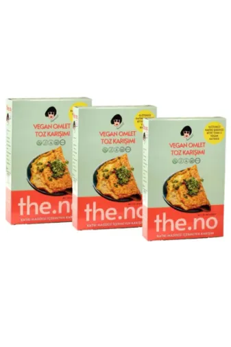 THENO 1014 3'lü Glütensiz Vegan Omlet Toz Karışımı Seti - Favori 1