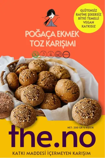 THENO 4 Glütensiz Ekmek Poğaça Toz Karışımı