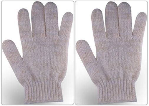 Therapy Saf Yün Parmaklı Banyo Eldiveni T-478 (2 Li Set)