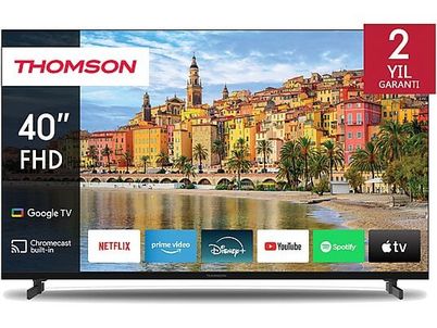 Thomson 1243765 40Fg2S14 40 Inç 102 Ekran Uydu Alıcılı Google Smart Fhd Led Tv