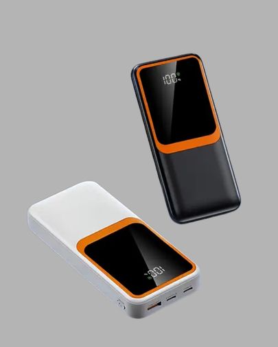 TKNUCZZZ10.000MAH-3MKR Powerbank 10000 Mah Çift Usb Çıkışlı, Type-C Girişli, Şık Beyaz Tasarım Diğer