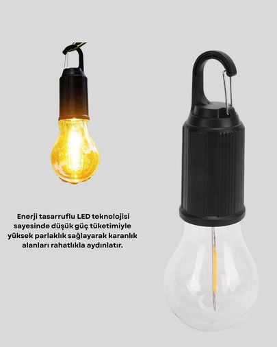 TKNXUCZZZT01LAAMBAAAAAA-1MKR Type-C Şarjlı Led Kamp Lambası Uzun Ömürlü Pil Ve Yüksek Parlaklık Diğer