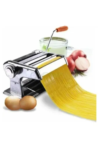 TOPTANFONİ PRA-12315242-3094 Erişte Makarna Yapma Kesme Makinesi Hamur Lazanya Spagetti Raviolli Makinesi 150 Mm