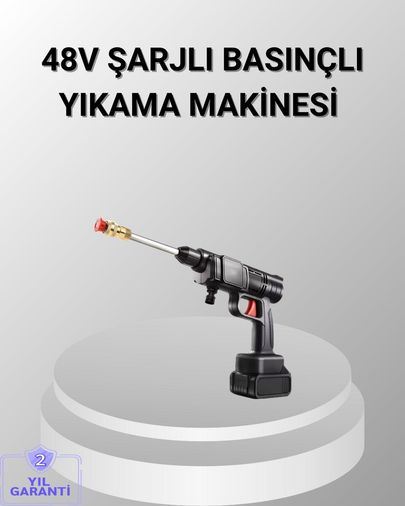 toyigoo 124466301 48V Kablosuz Yıkama Makinesi 2 Pil Köpük Tankı Ve Ayarlanabilir