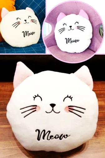 TPZDESIGN TD63724U5JRKYTJTHFDS Sevimli Kedi Yastık