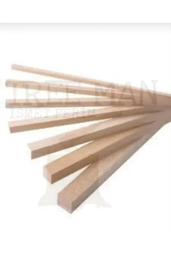 TREE MAN İSMET PERİM 2x2x220c5a 2X2X220 Cm 5 Adet Silinmis Çam Ahşap Çita Kereste Taslak Tahta Çit