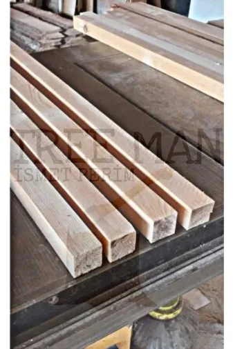 TREE MAN İSMET PERİM 4cmx4cmx140cm 10 adet silinmis 4 Cm X 4 Cm X 140 Cm 10 Adet Silinmiş Çam Kereste Çita Taslak Tahta