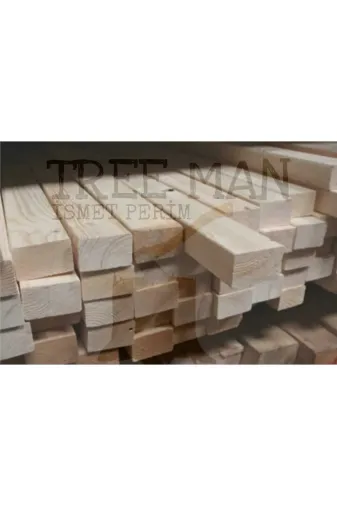 TREE MAN İSMET PERİM 5x10x200 1a 5X10X200 Cm 1 Adet Silinmis Çam Ahşap Çita Kereste Taslak Tahta Çit