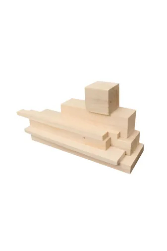TREE MAN İSMET PERİM ECS4778261003 Ecs Kavak 2X6X100 Cm (3 Adet) Ahşap Çıta Taslak Tahta Planyalı Kereste