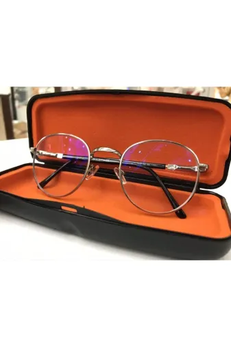 TrendMilano 45khlo00012123 Silver Round Mavi Işık Engelleyici Gözlük Round
