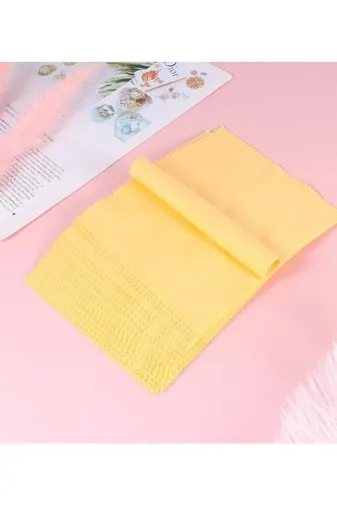 TrendMilano SCBZ001 Sarı Renk 100 Adet Mikrofiber Gözlük Temizleme Bezi
