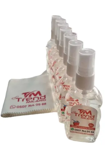 TrendMilano TM7li 7 Adet Antistatik Sprey Ve 7 Adet Mikrofiber Gözlük Bezi