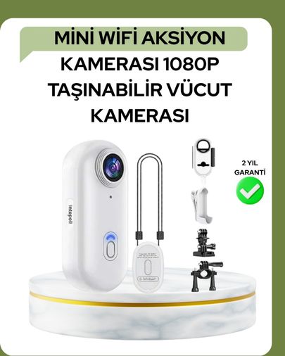 TRİTHLTUCZZZH264KAMERA-BLNCCC 1080P Wifi Spor Kamerası Su Geçirmez Mini Aksiyon Kamera Diğer