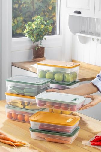 Tupper Model - Vakumlu - Mikrodaa Buzluk Saklama Kabı 5LT