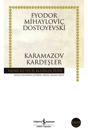 TÜRKİYE İŞ BANKASI KÜLTÜR YAYINLARI 179282123 Karamazov Kardeşler