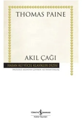 TÜRKİYE İŞ BANKASI KÜLTÜR YAYINLARI ES-9786053605409 Akıl Çağı