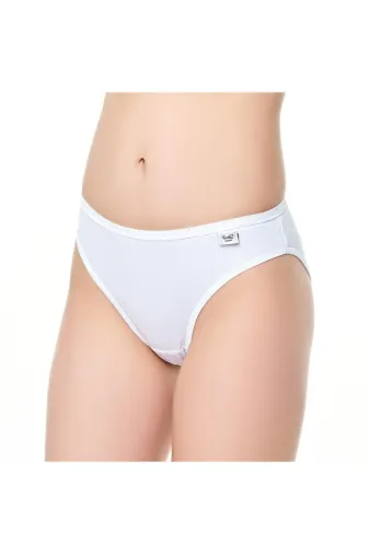 Tutku BYZ035 12 Adet Elastan Düz Bikini Külot
