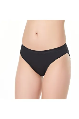 Tutku UTDR0583 12 Adet Siyah Renk Su Yolu Bikini Külot