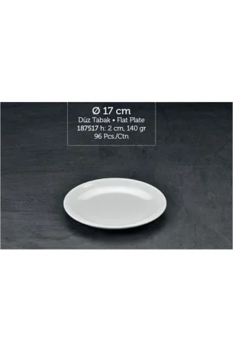 Tuva Therm TYC00200750342 Melamin Internatıonal 17 Cm Kırılmaz Tabak 6'lı