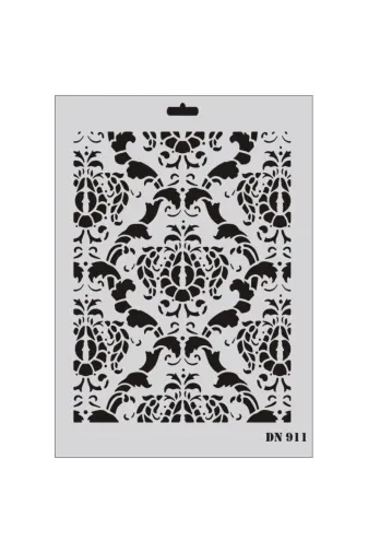 Twin Store MEYMAINMEY019996670060684 Mey İthalat® Dantel Seri Dn-911 Stencil 35X25 Cm