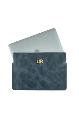 twingold TWGMACKLF İsminize Özel Macbook Kılıfı Lacivert 13"