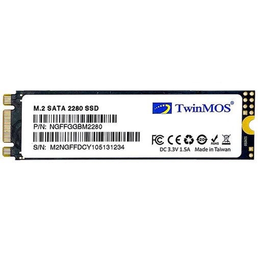 TwinMOS Internal 256GB M.2 SATA3 2280 SSD