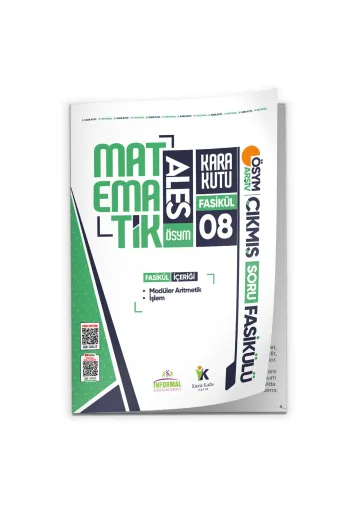 TYC4b52c5d271167c6b4376b 2025 Ales Matematik Yeni Tarz Problemler Ösym Çıkmış Soru Bankası Modüler Set Çözümlü 16.fasikülü