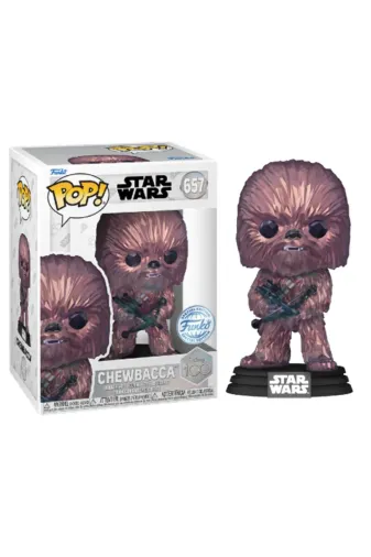TYCTIL6SRN170662594693429 Pop! Star Wars Chewbacca (Facet) #657 Disney 100Th Funko Shop Exclusive Figür