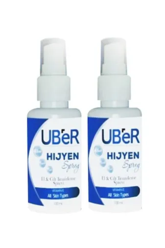 Uber 8687550129995 Hijyen Sprey El Ve Cilt Temizleme Spreyi 100 Ml - Antiseptik Özellik X 2 Adet