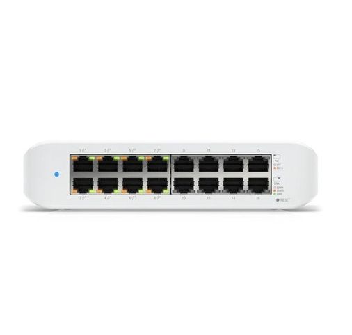 Ubiquiti UniFi USW Lite 16 Port Switch (8 PoE)
