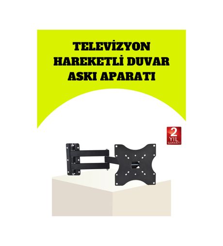 Ucuz Tekno 117376677 Vesa Uyumlu Hareketli Tv Askı Aparatı Kolay Montaj
