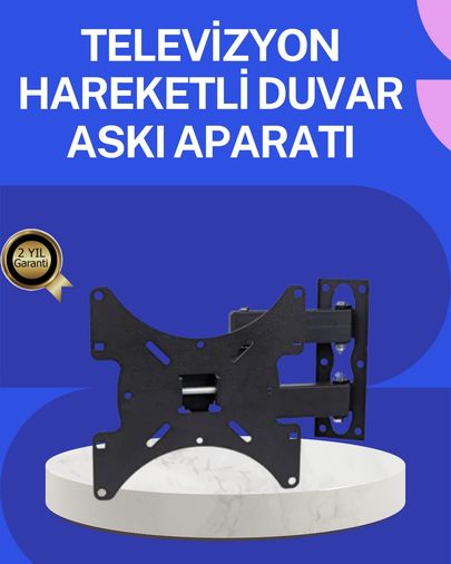 Ucuz Tekno 117376693 Led Lcd Tv Duvar Askı Aparatı Hareketli Ve Döner