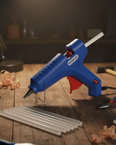 UCUZTEKNO 119081464 80 W Profesyonel Silikon Tabancası 11 Mm Uyumlu 5 Adet Hediye Silikon
