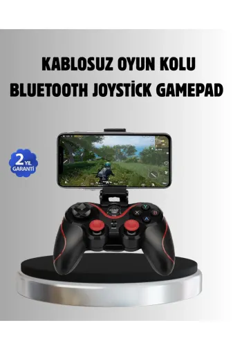 UCUZTEKNO TYCD7495EC280493B5A99FB10 Bluetooth Kablosuz Gamepad Tv Pc Telefon Uyumluluğu Kolay Bağlantılı