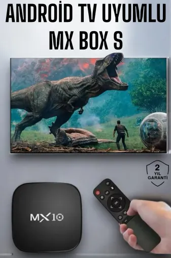 UCUZTEKNO TYCD94891CD05D4BA0899CC09 4K Tv Uyumlu Hd Çözünürlüklü Mx Box S 8 Gb